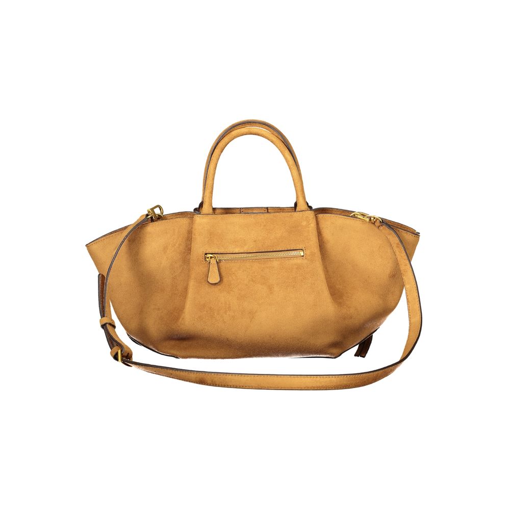 Guess Jeans Brown Polyester Women's Bag with Adjustable Shoulder Women's Strap
