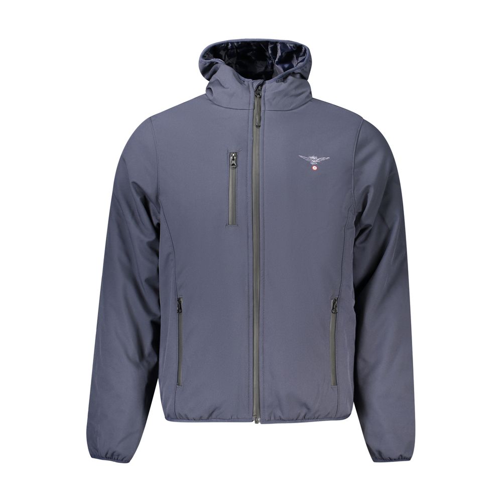 Accademia Militare Blue Polyester Men's Men's Jacket