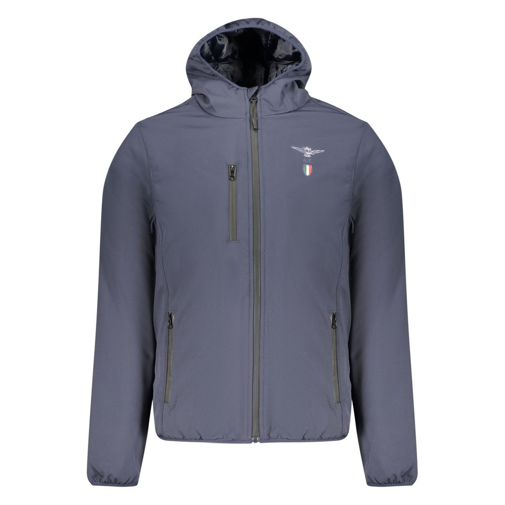 Accademia Militare Blue Polyester Men's Men's Jacket
