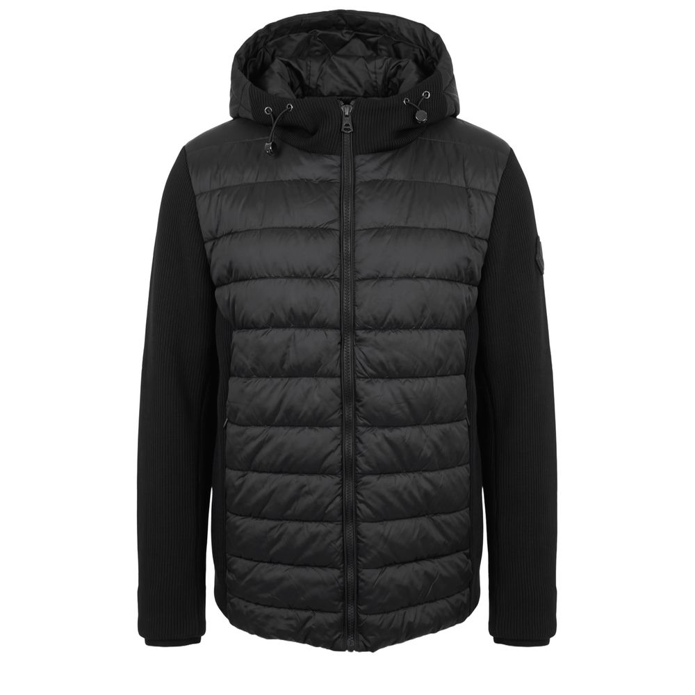 Baldinini Trend Black Polyester Men Men's Jacket