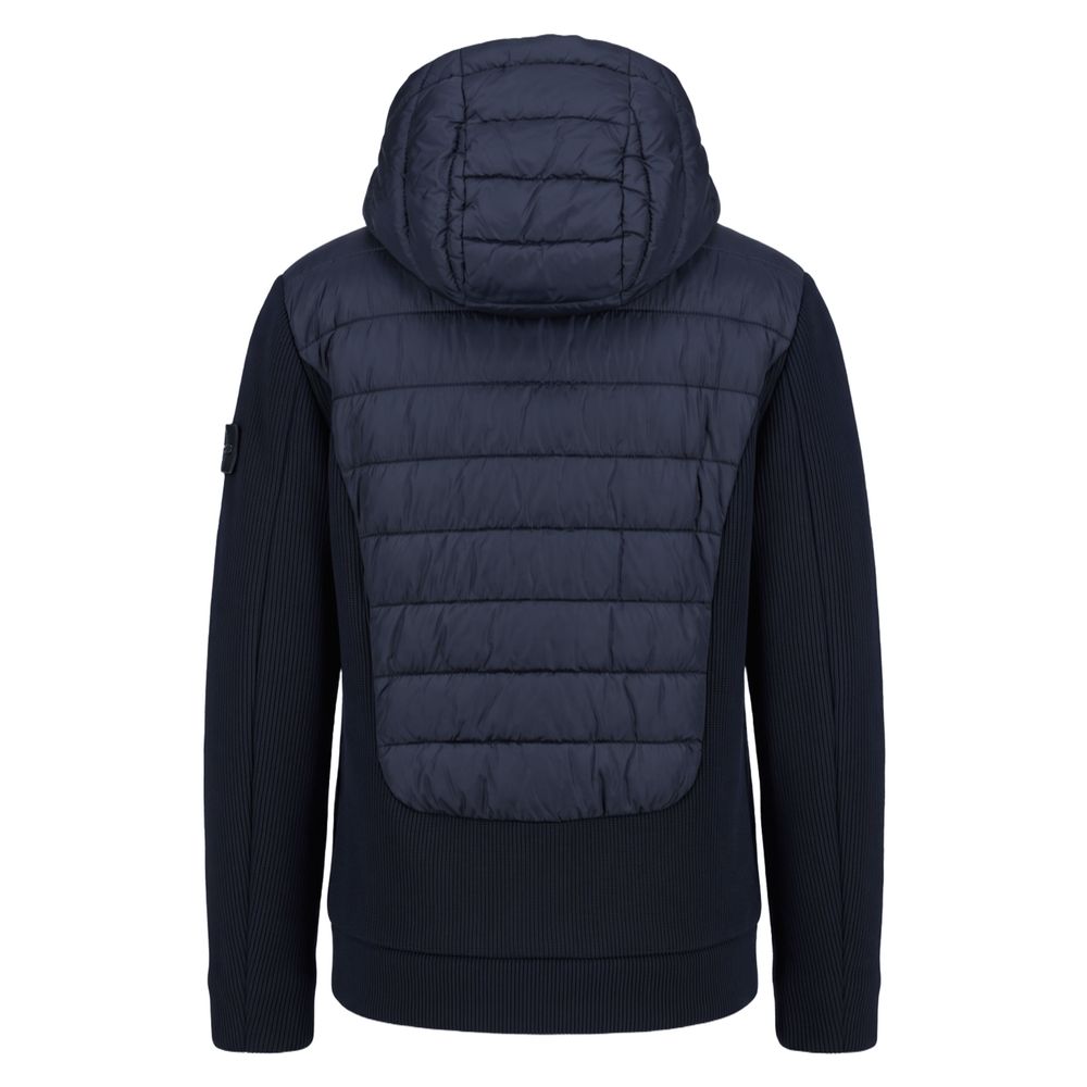 Baldinini Trend Blue Polyester Men Men's Jacket