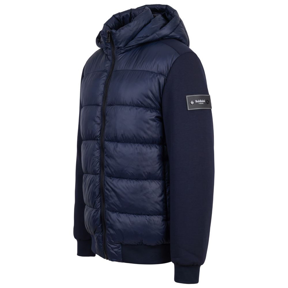 Baldinini Trend Blue Polyester Men Men's Jacket
