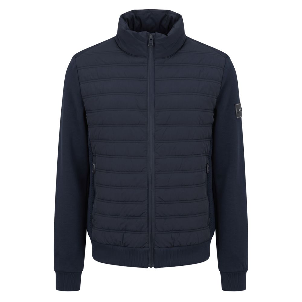 Baldinini Trend Blue Polyester Men Men's Jacket