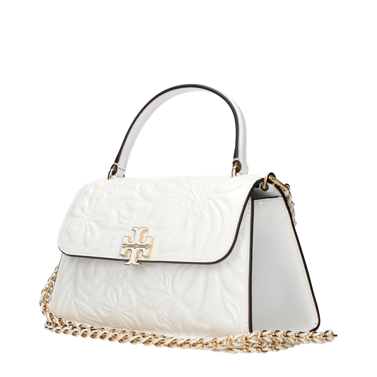 Tory Burch White Leather Women's Handbag