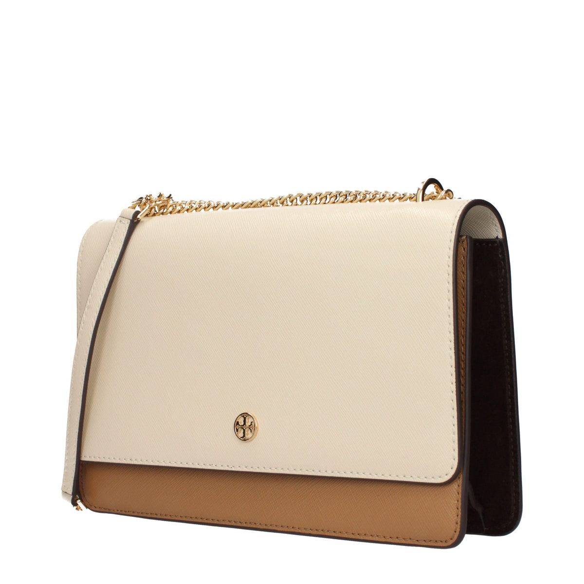 Tory Burch Beige Leather Crossbody Women's Bag