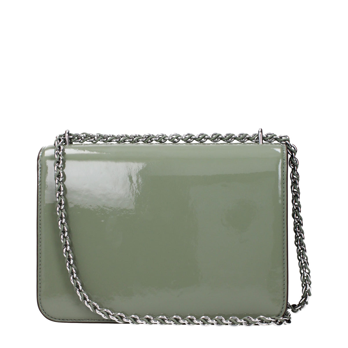 Tory Burch Green Leather Shoulder Women's Bag