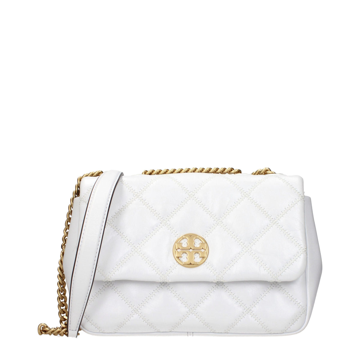 Tory Burch White Leather Shoulder Women's Bag