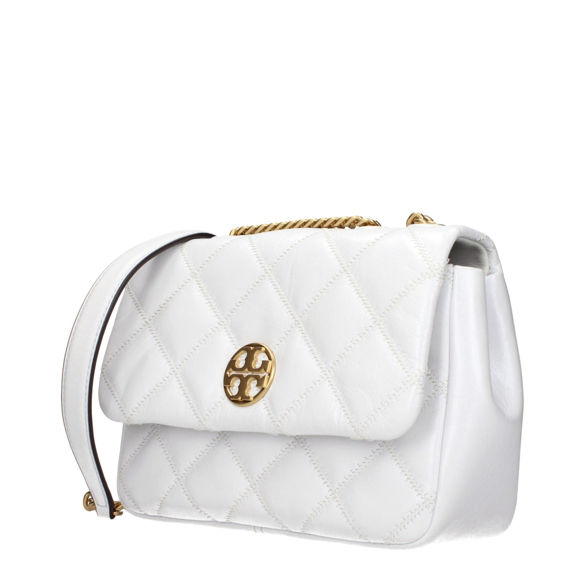 Tory Burch White Leather Shoulder Women's Bag