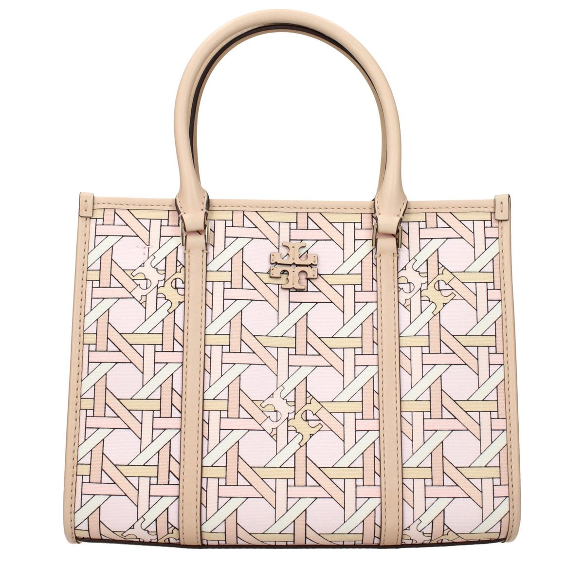Tory Burch Pink Fabric Women's Handbag