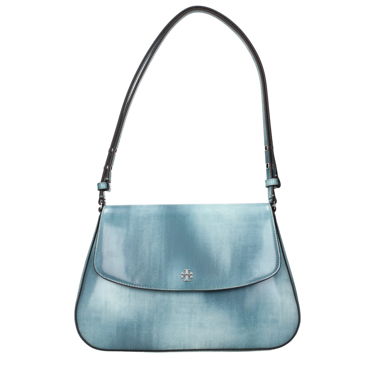 Tory Burch Blue Leather Shoulder Women's Bag