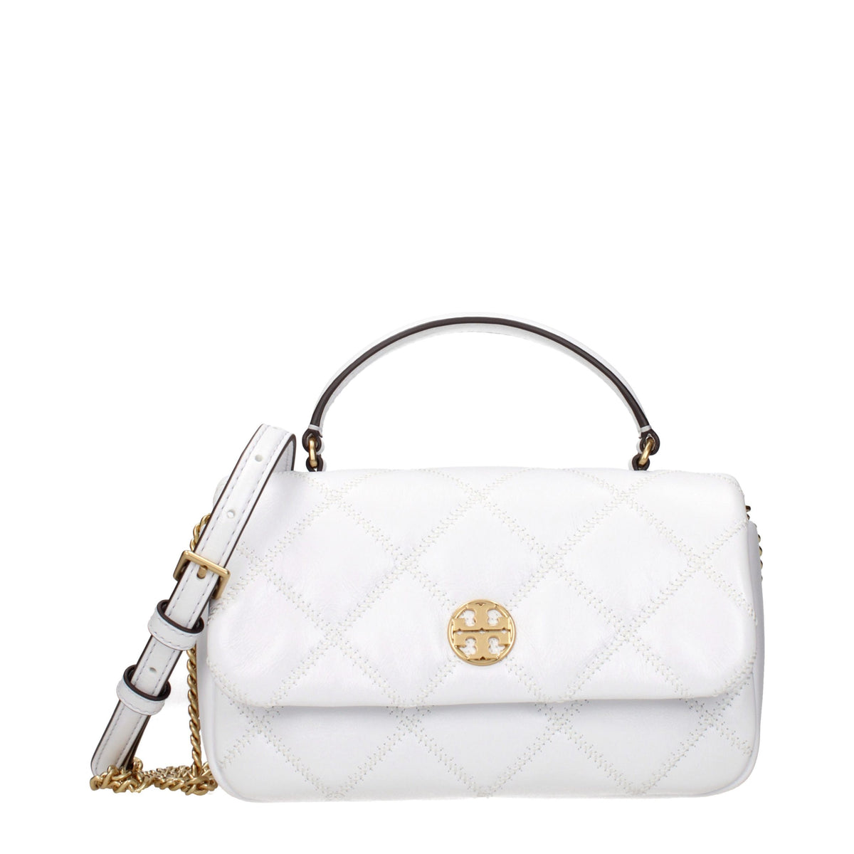 Tory Burch White Leather Women's Handbag