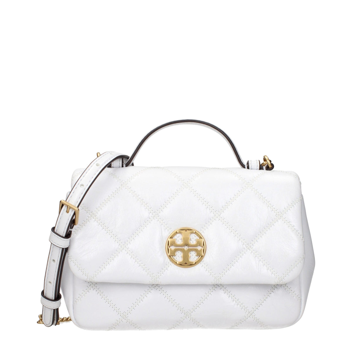 Tory Burch White Leather Women's Handbag