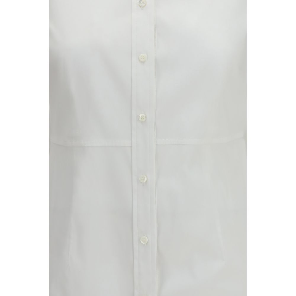 Brunello Cucinelli White Cotton Women's Shirt
