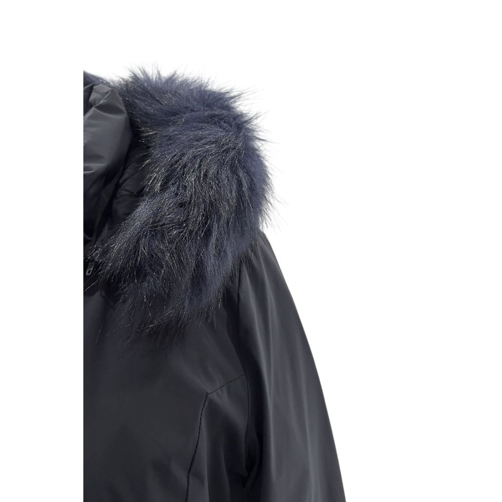 Baldinini Trend Blue Nylon Women Women's Jacket