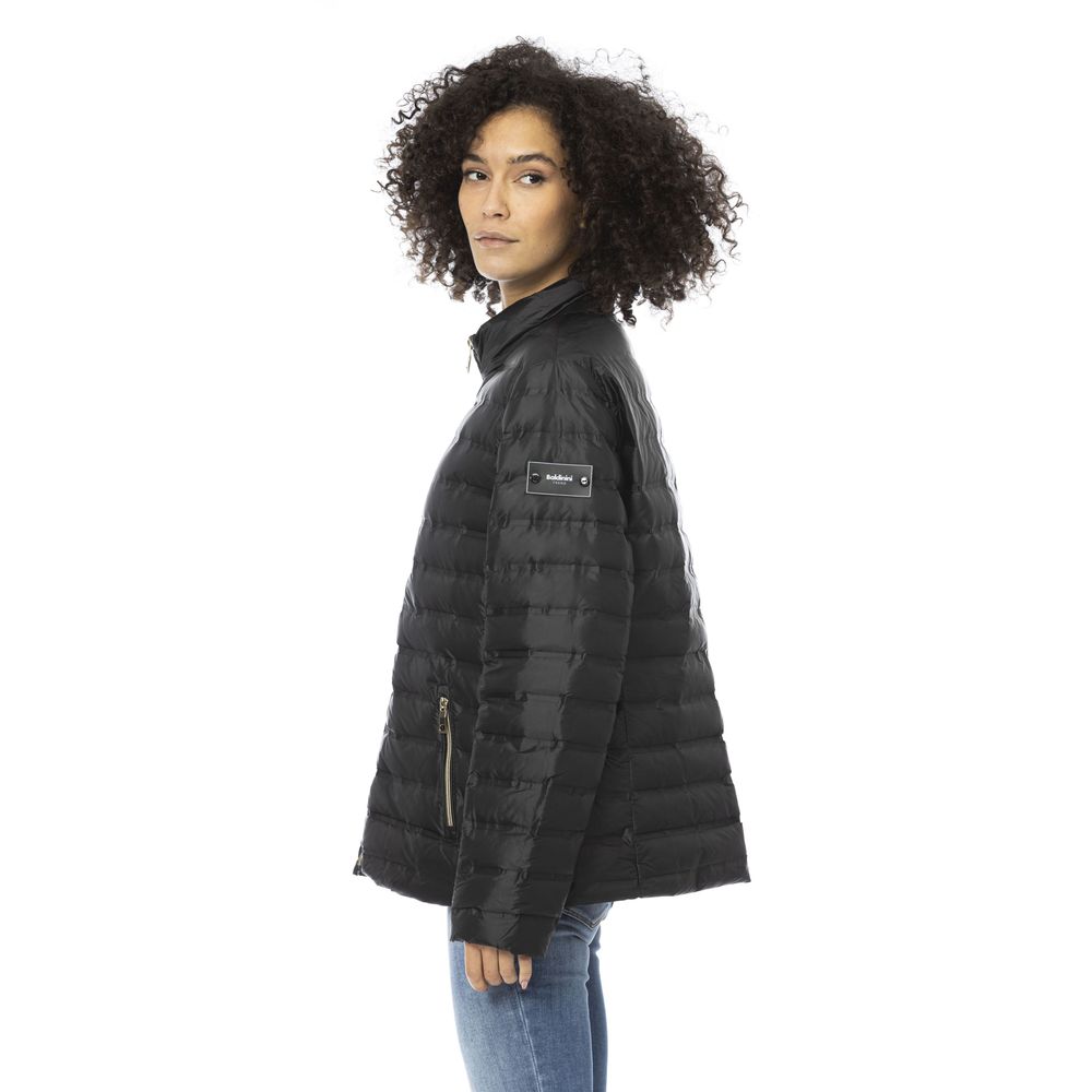 Baldinini Trend Black PU Women Women's Jacket