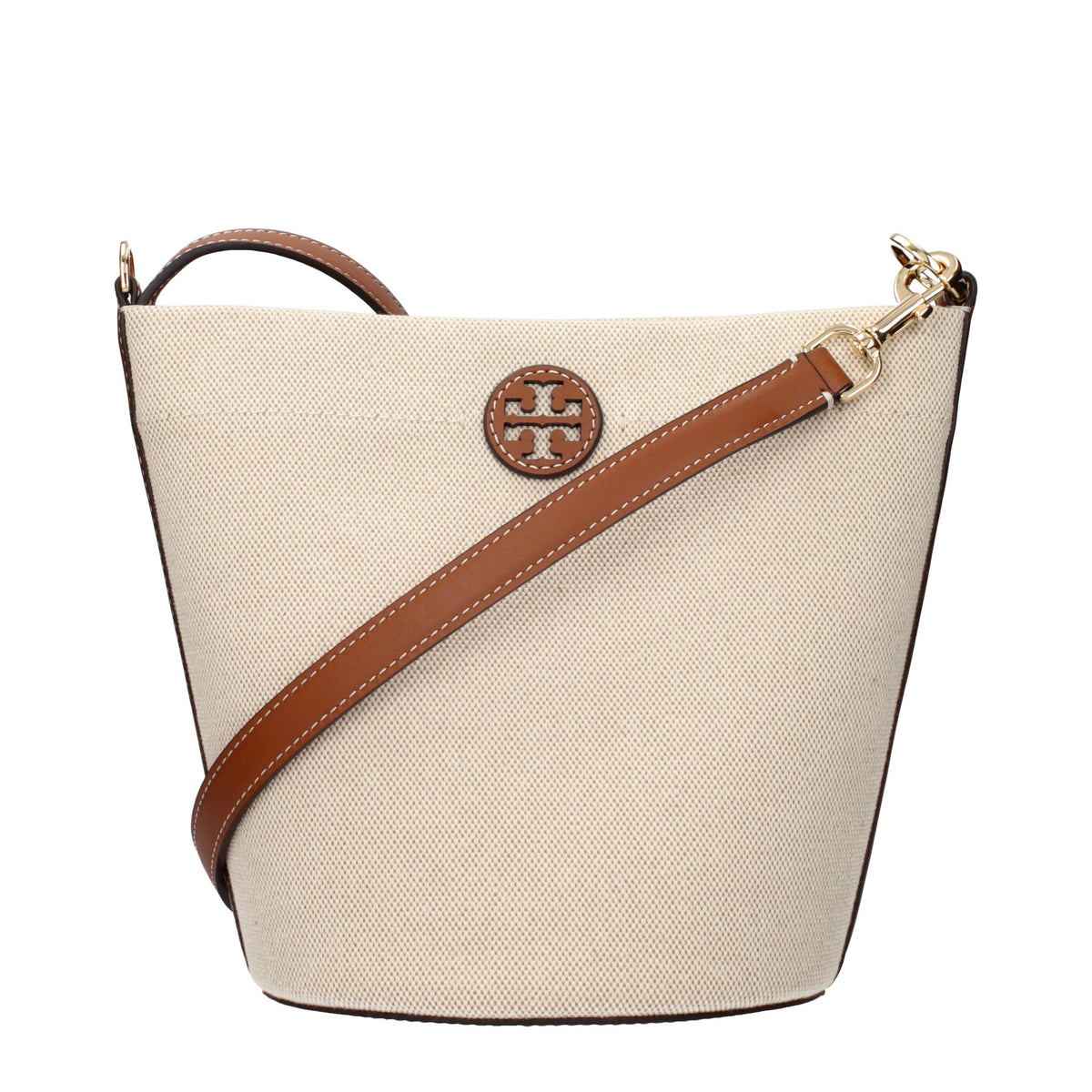 Tory Burch Beige Fabric Crossbody Women's Bag