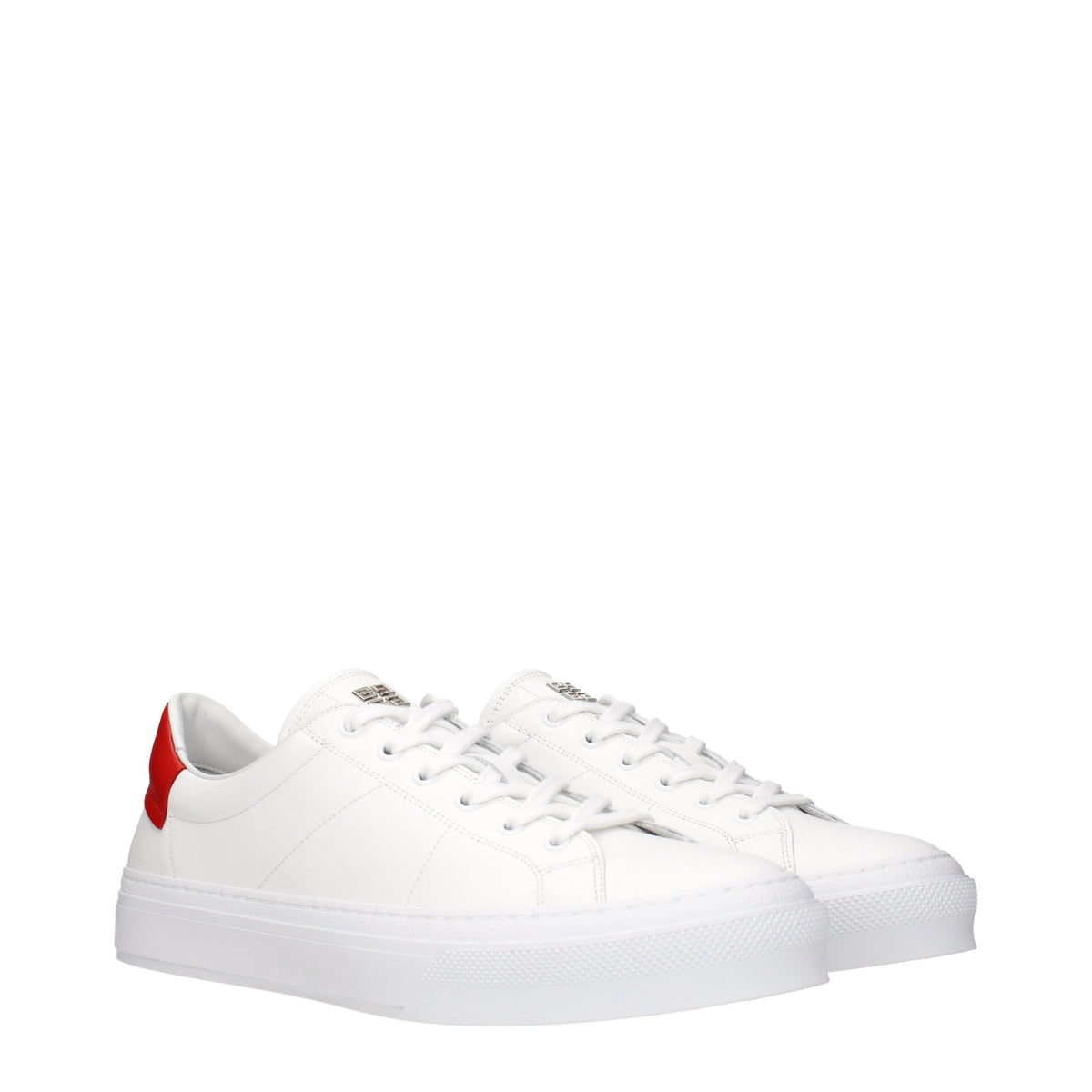 Givenchy White Leather Low Top Men's Sneakers