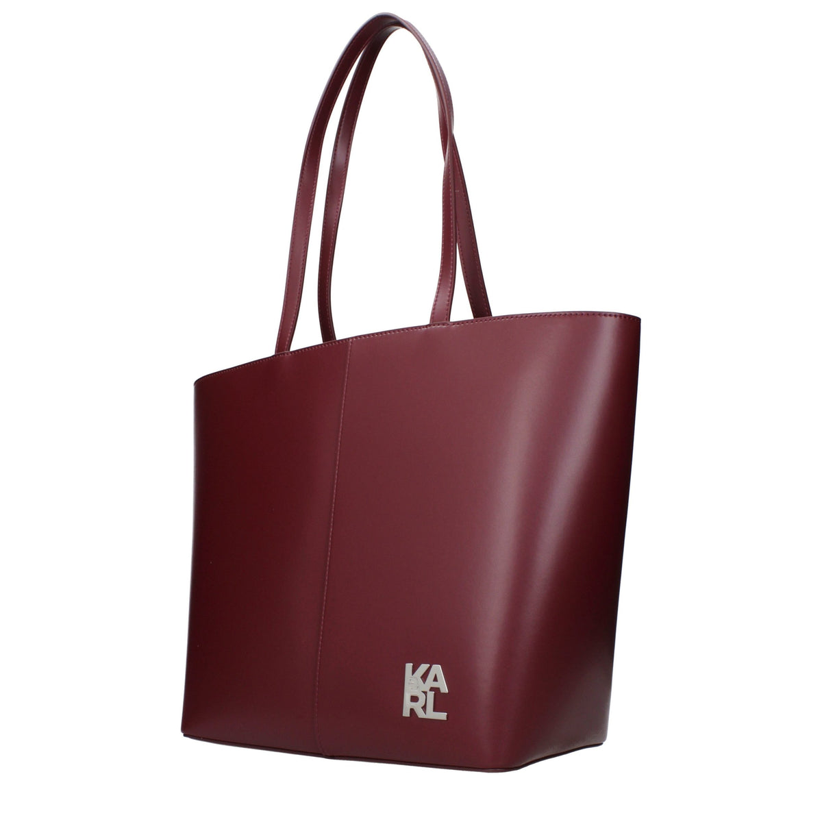Karl Lagerfeld Red Polyethylene Shoulder Women's Bag