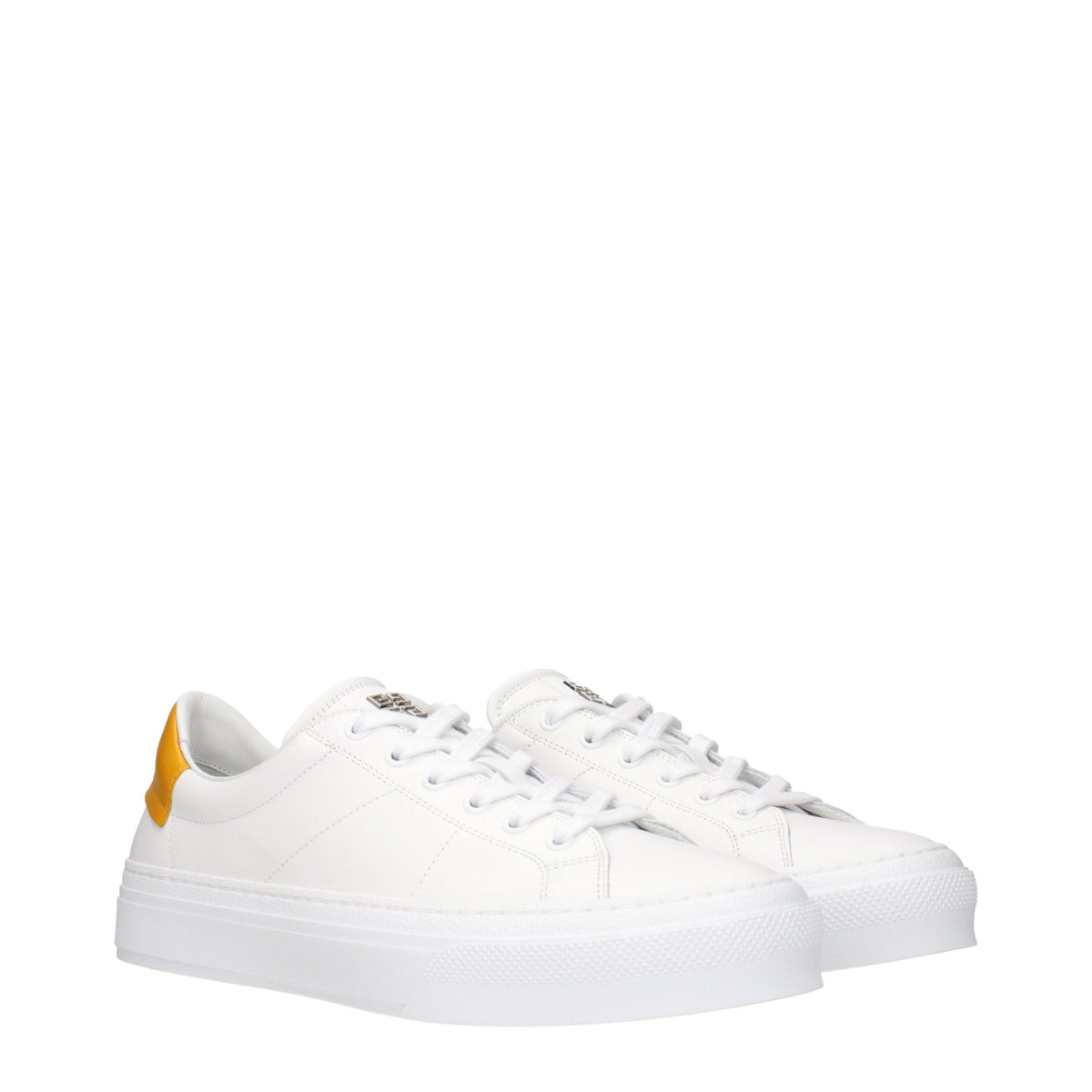 Givenchy White Leather Low Top Men's Sneakers