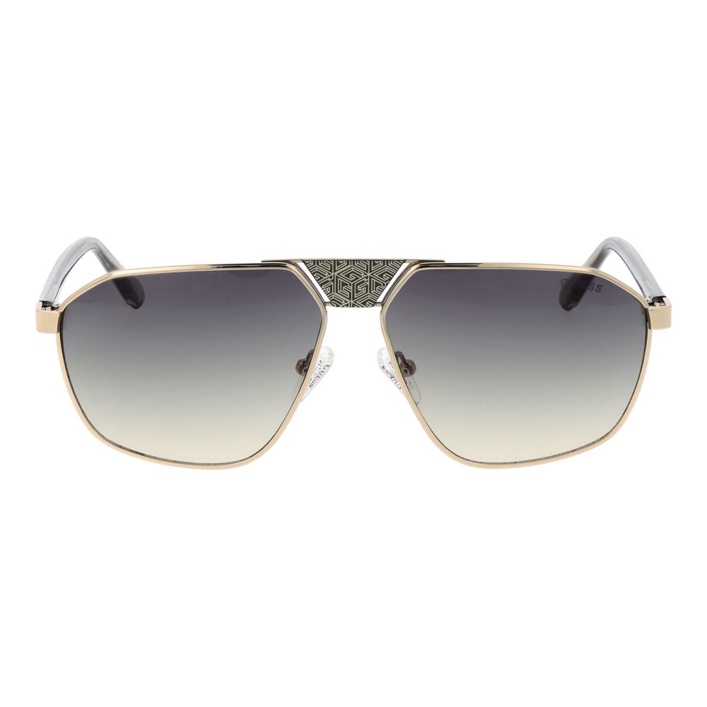 Guess Gold Metal Men's Sunglasses