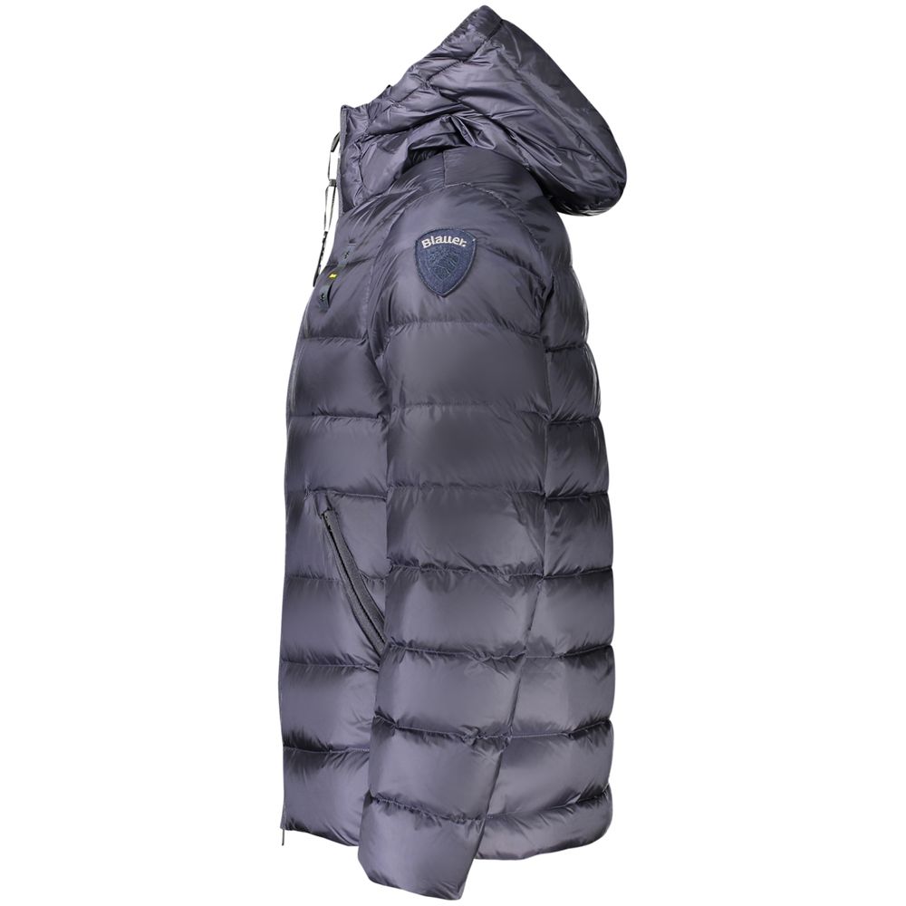 Blauer Blue Polyamide Men's Men's Jacket