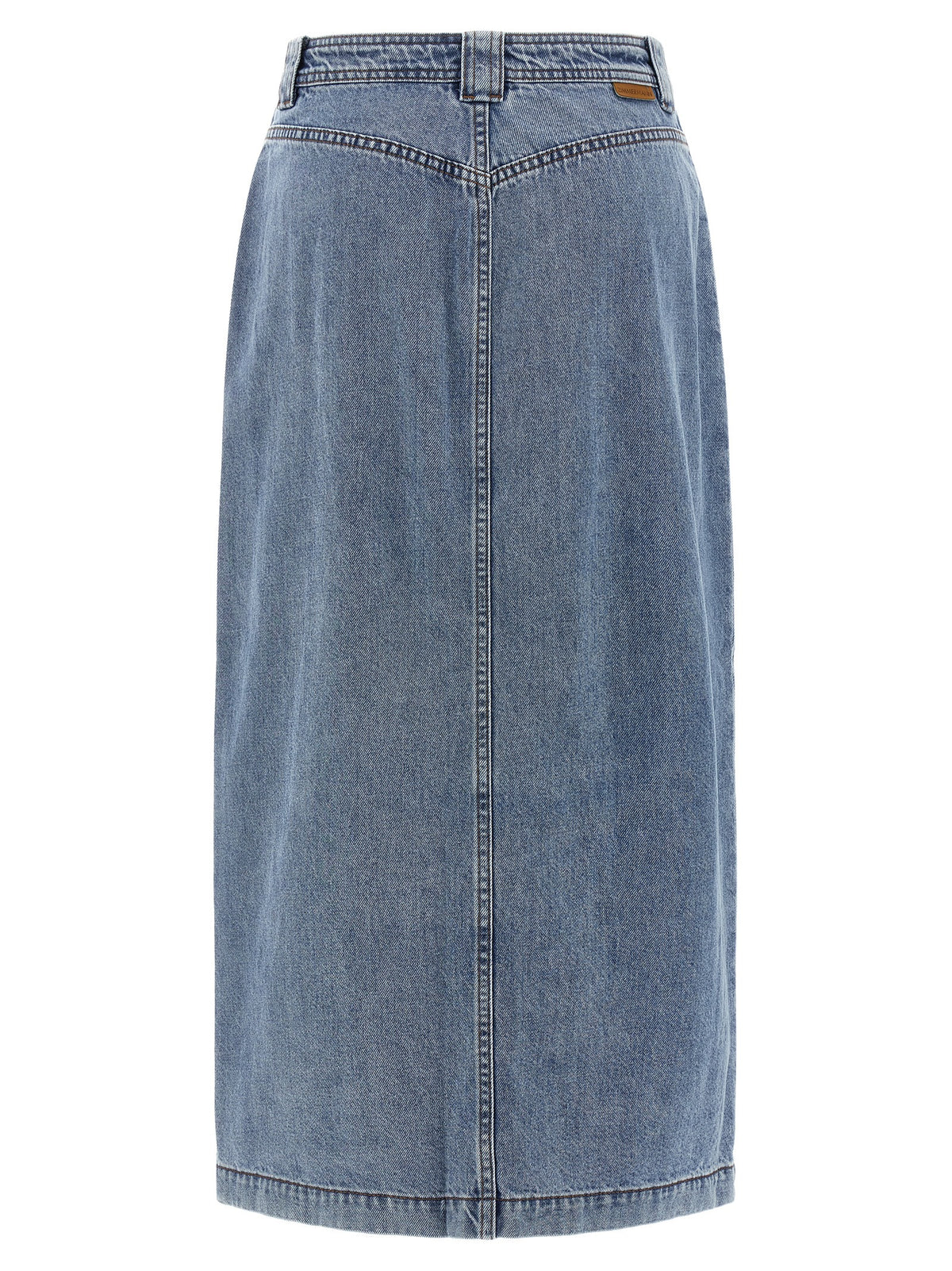 Zimmermann Blue Cotton Midi Women's Skirt