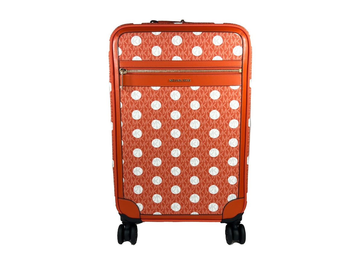 Michael Kors Michael Kors Travel Small Signature Trolley Rolling Suitcase Carry Women's On