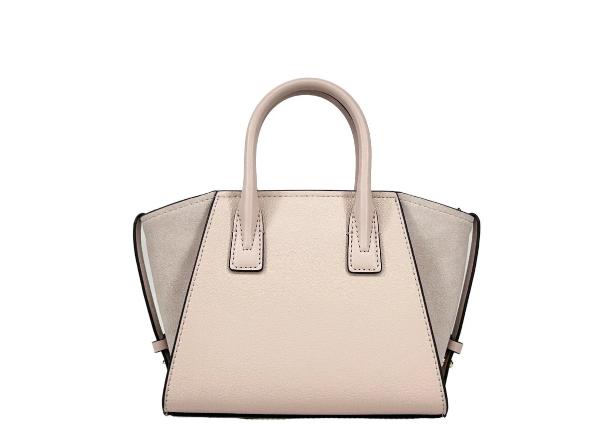 Michael Kors Michael Kors Avril Extra-Small Leather And Suede Women's Satchel