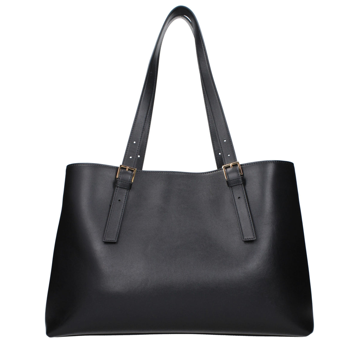 Versace Black Leather Shoulder Women's Bag
