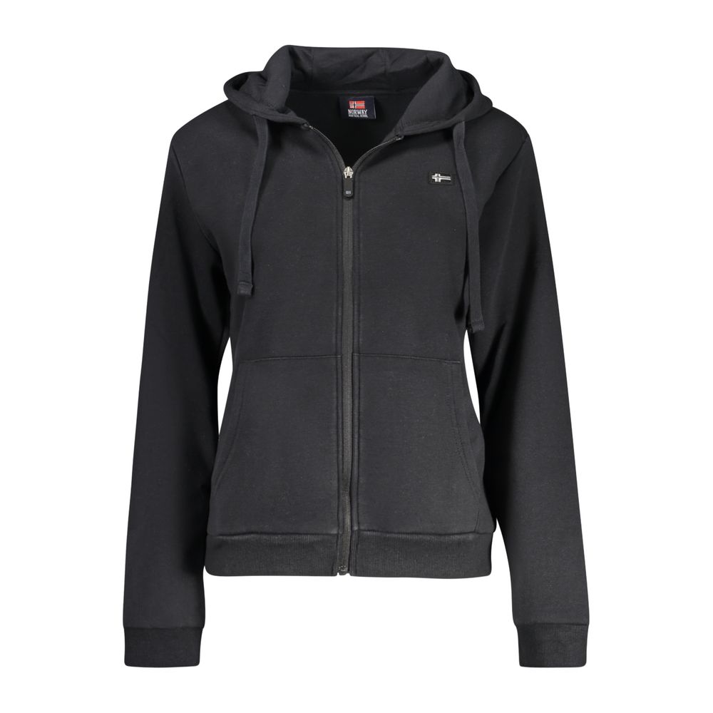 Norway 1963 Black Cotton Women's Women's Hoodie
