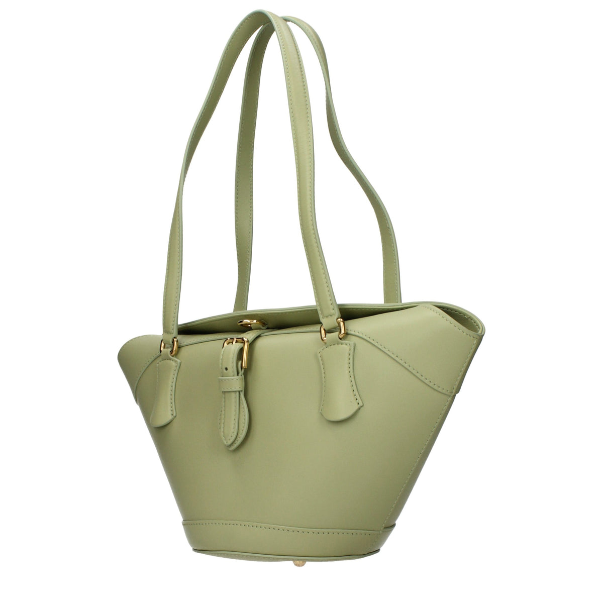 Dolce & Gabbana Green Leather Shoulder Women's Bag