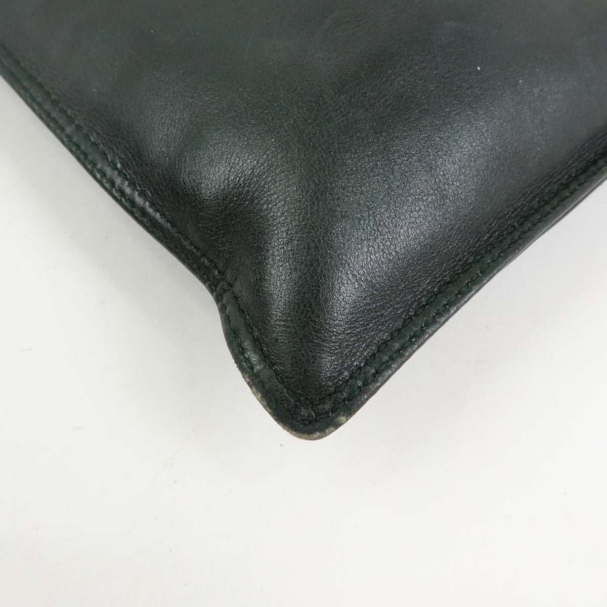 Chanel Flat Cc Lambskin Black Leather Backpack Bag (Pre-Owned)