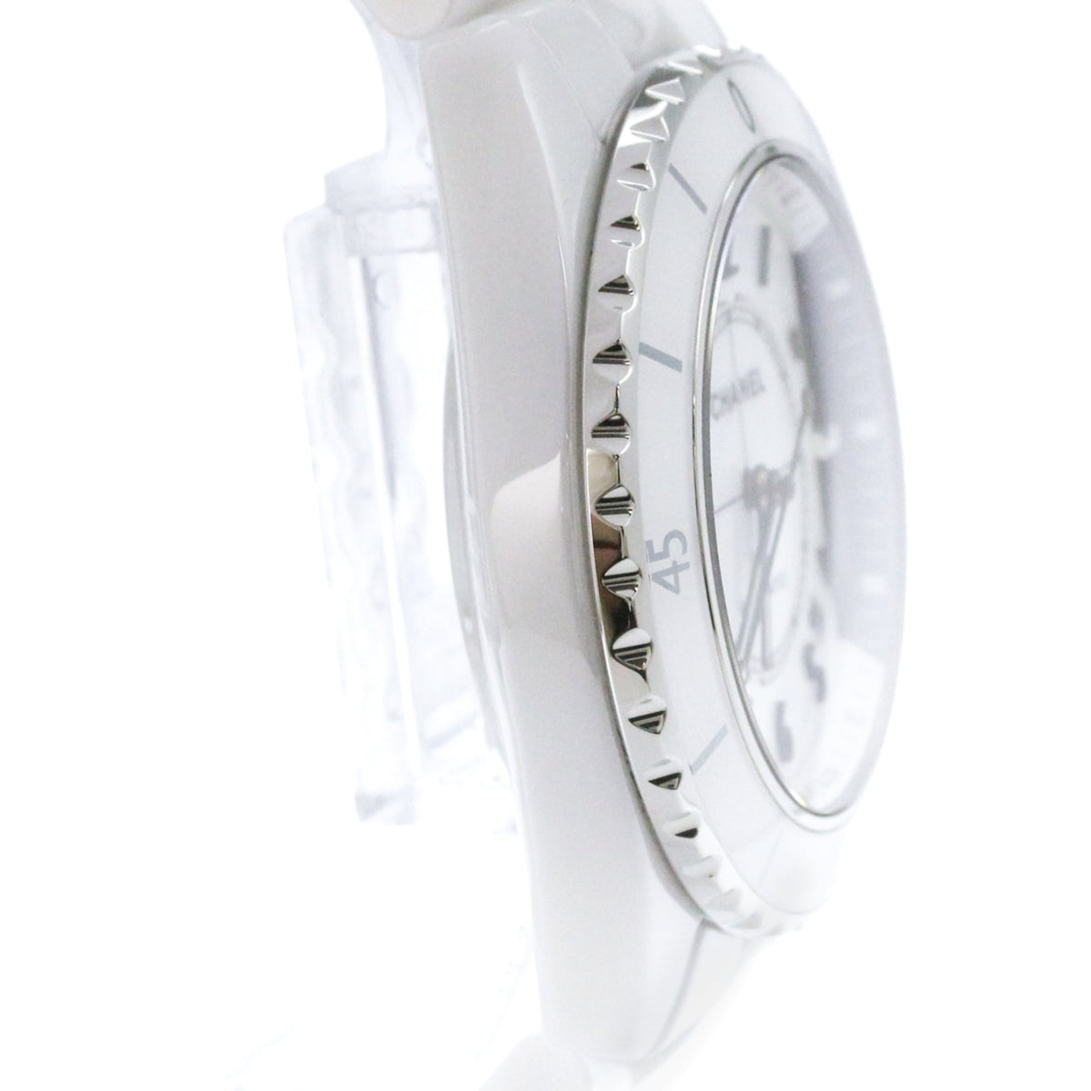 Chanel J12 Automatic Ceramic And Stainless Steel Watch (Pre-Owned)