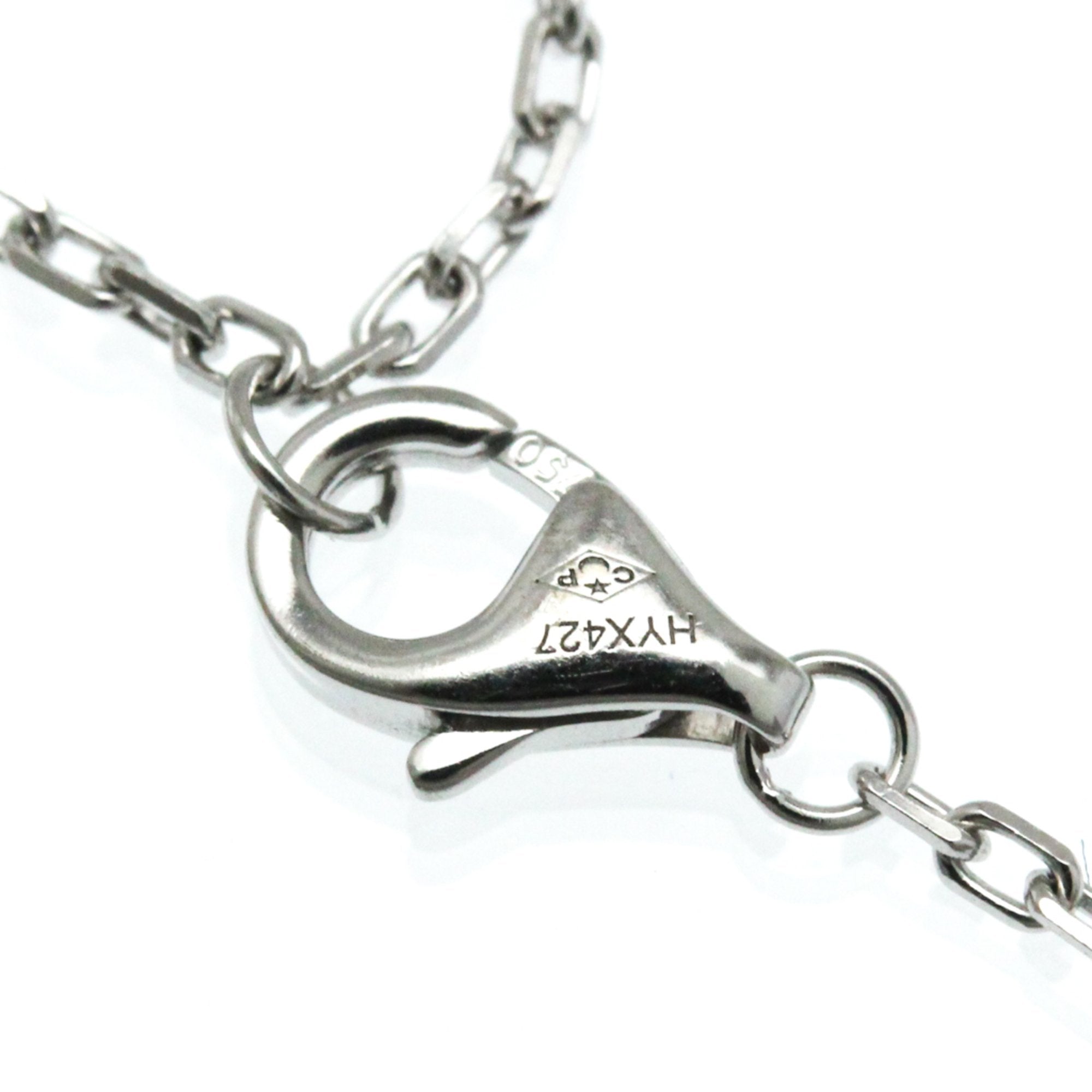 Cartier D'amour Silver White Gold Bracelet Jewelry (Pre-Owned)