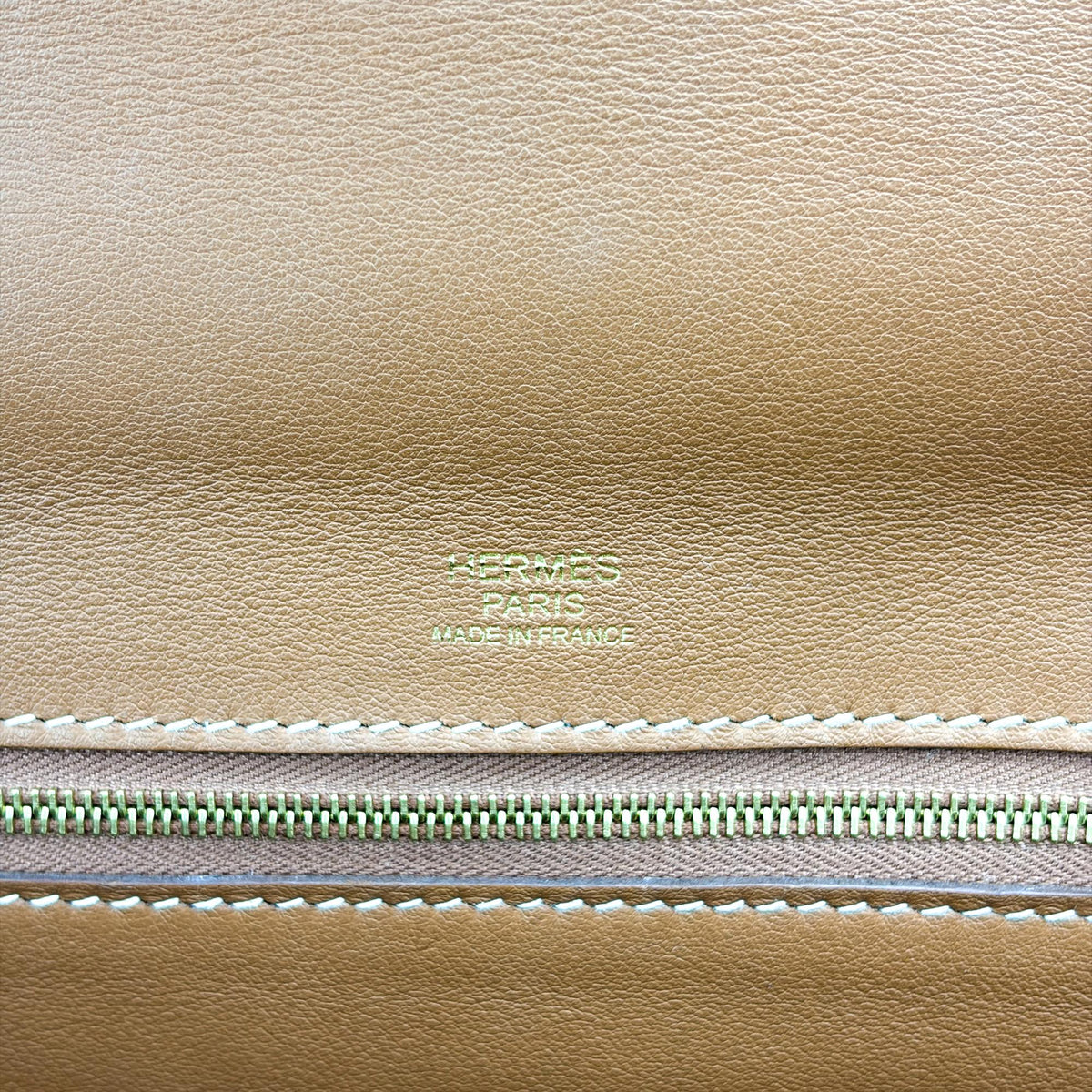 Hermes 24/24 Barenia Faubourg With Swift Brown Leather Handbag (Pre-Owned)
