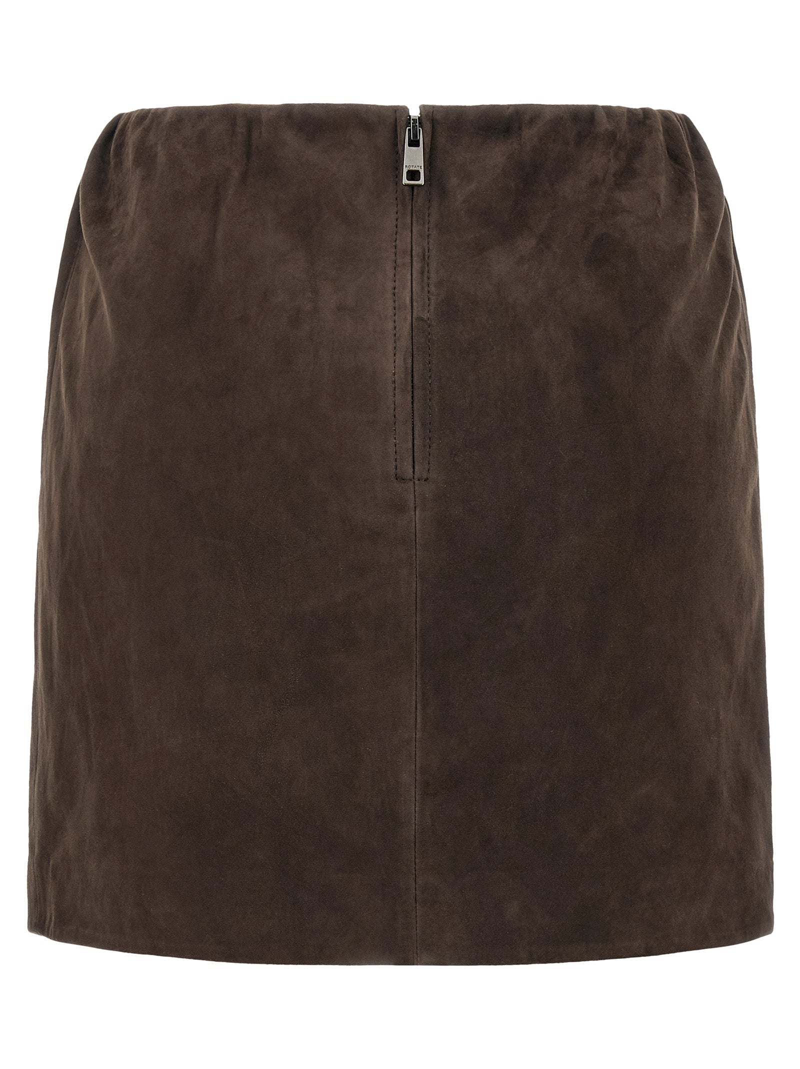 Rotate Birger Christensen Women's Suede Skirt