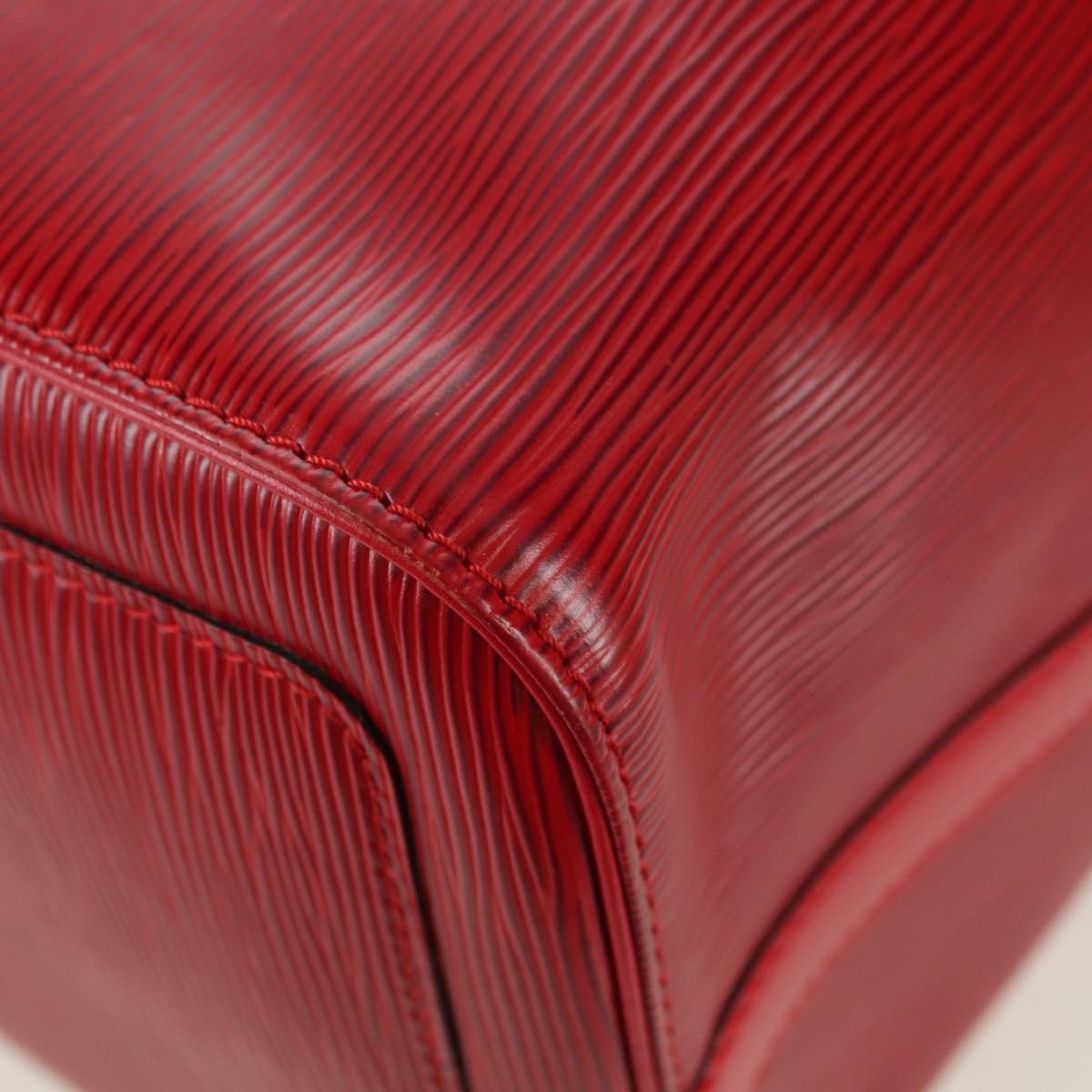 Louis Vuitton Speedy Epi Leather Red Leather Handbag (Pre-Owned)