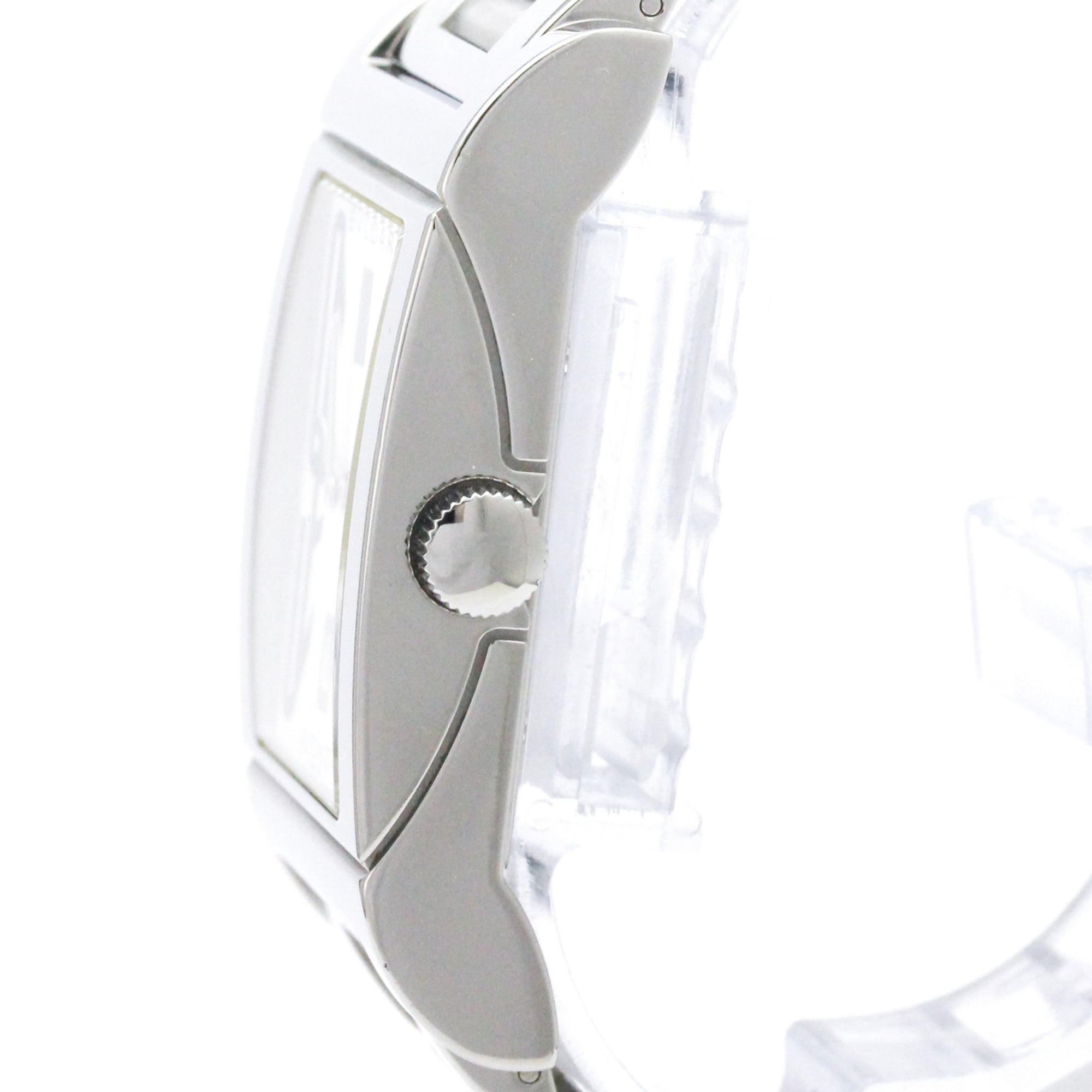 Bvlgari Rettangolo Automatic Stainless Steel Watch (Pre-Owned)