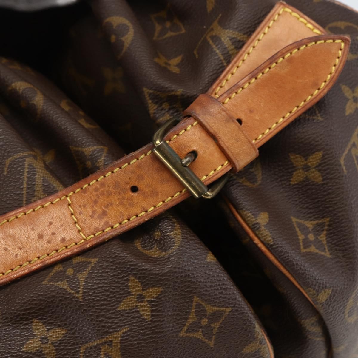 Louis Vuitton Saumur Monogram Canvas Brown Canvas Shoulder Bag Bag (Pre-Owned)