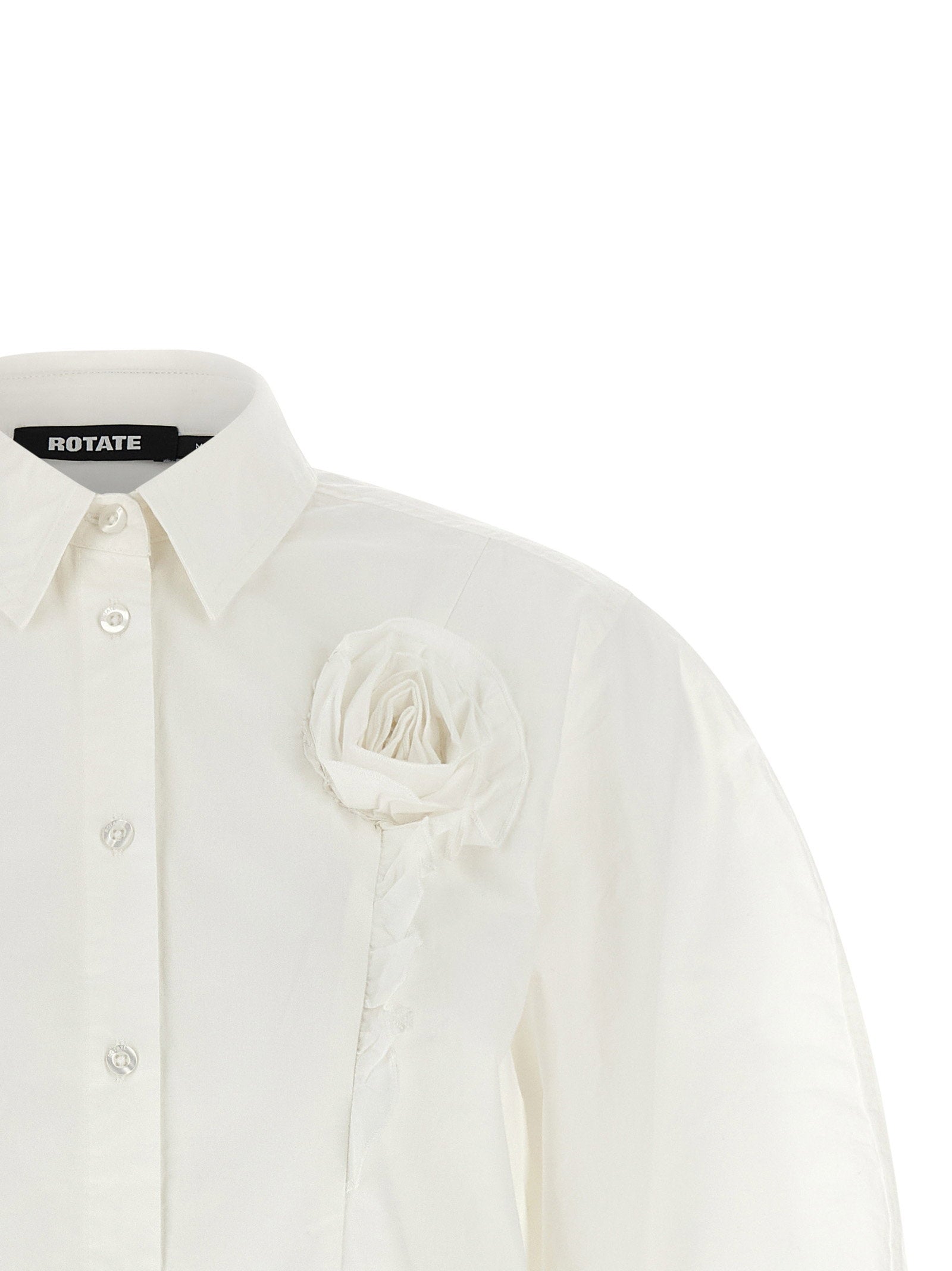 Rotate Birger Christensen Women's 3D Floral Detail Shirt