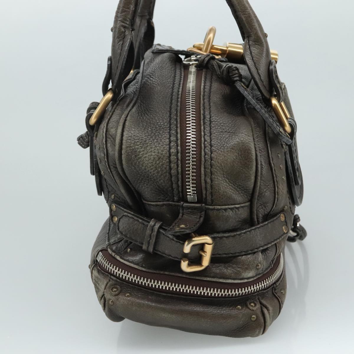 Chloé Paddington Brown Leather Handbag (Pre-Owned)