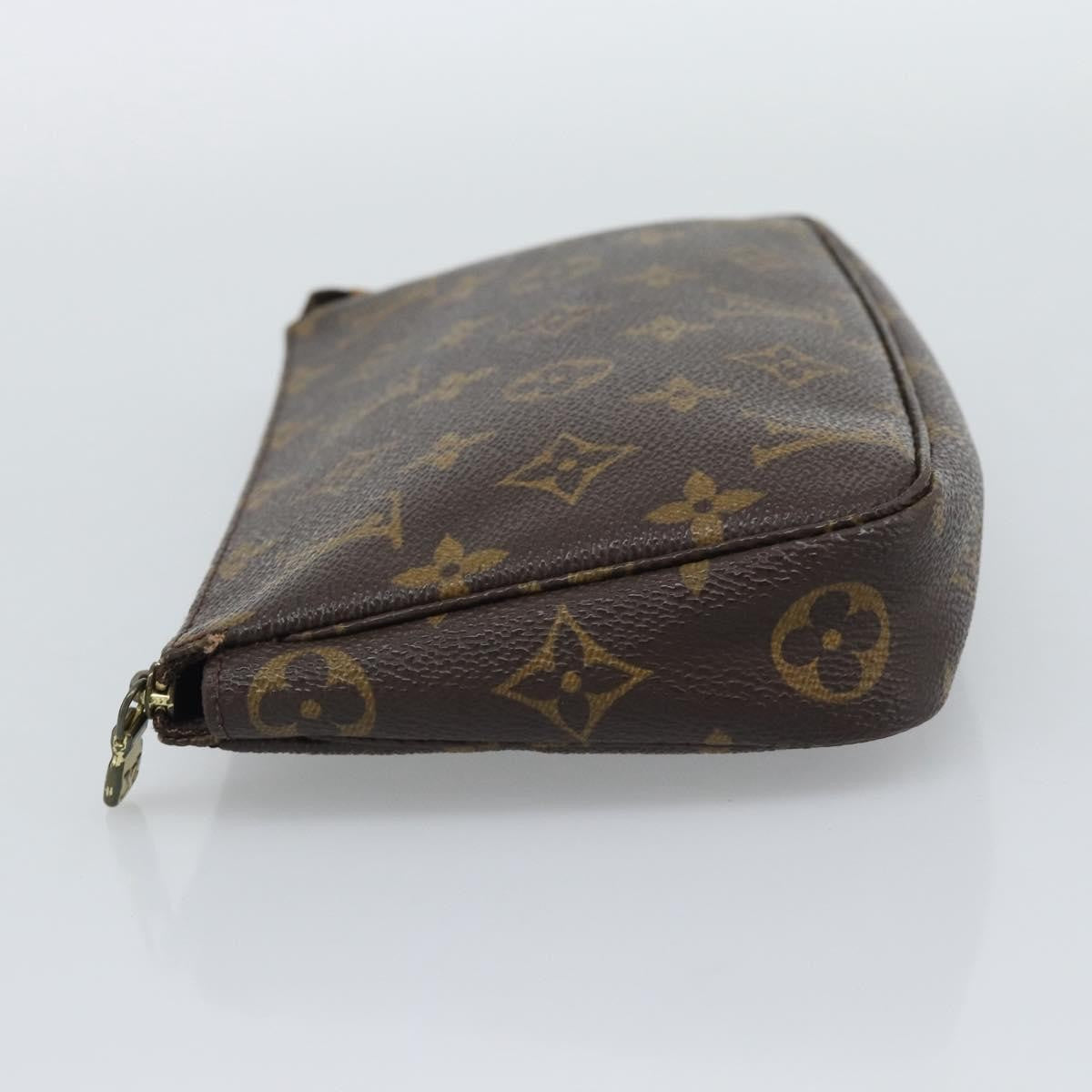 Louis Vuitton Pochette Accessoires Monogram Brown Canvas Clutche & Pouche Bag (Pre-Owned)
