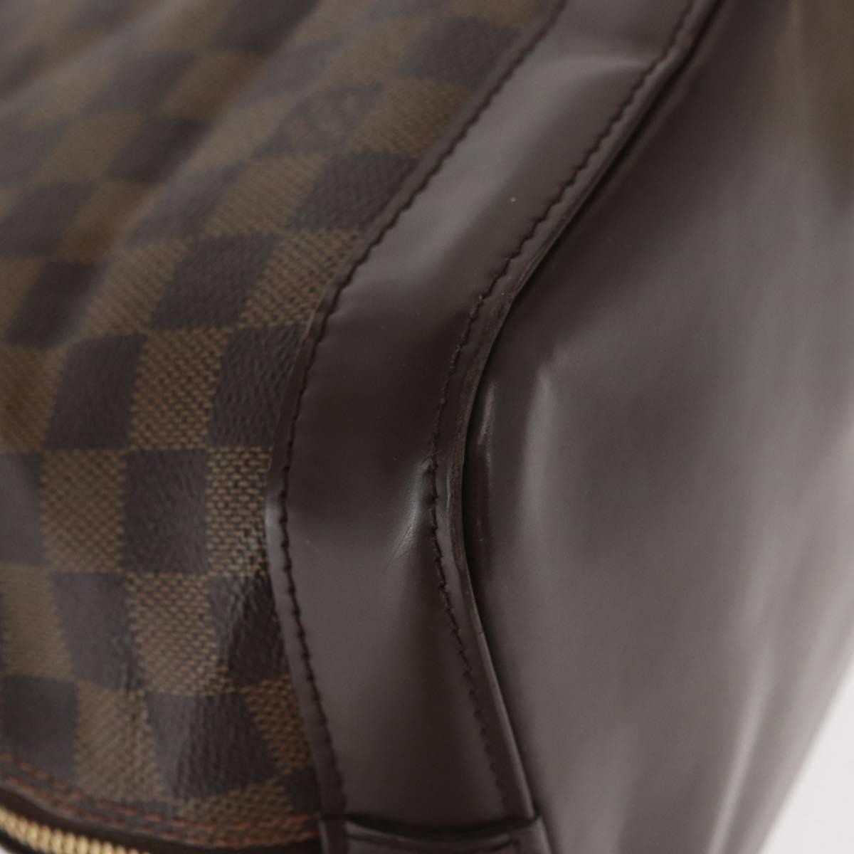 Louis Vuitton Alma Damier Brown Canvas Handbag (Pre-Owned)