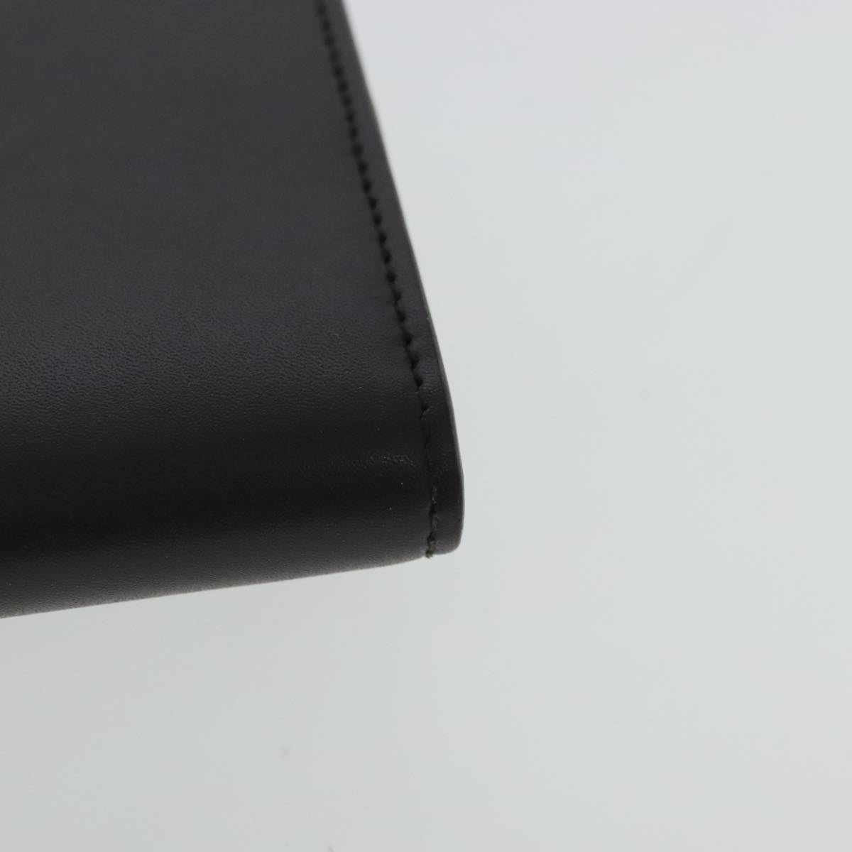 Salvatore Ferragamo Vara Black Leather Wallet  (Pre-Owned)