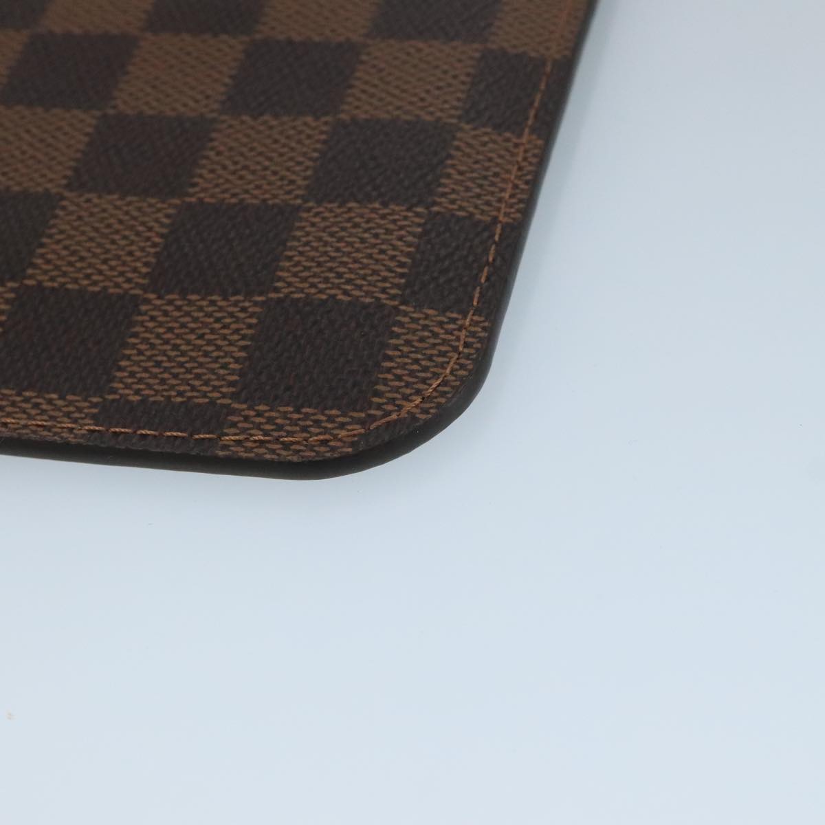 Louis Vuitton Pochette Clés Brown Canvas Wallet  (Pre-Owned)