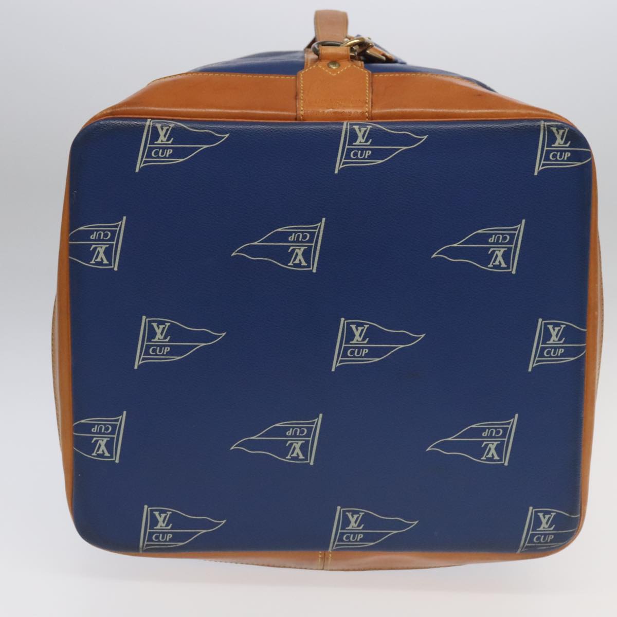 Louis Vuitton Marin Blue Canvas Shoulder Bag (Pre-Owned)