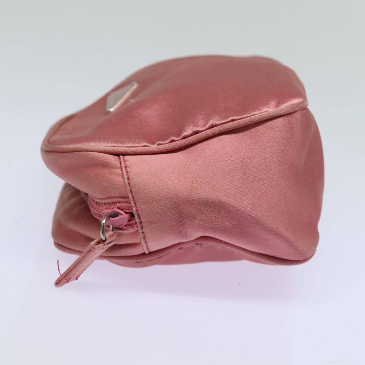 Prada Pink Canvas Clutch Bag (Pre-Owned)