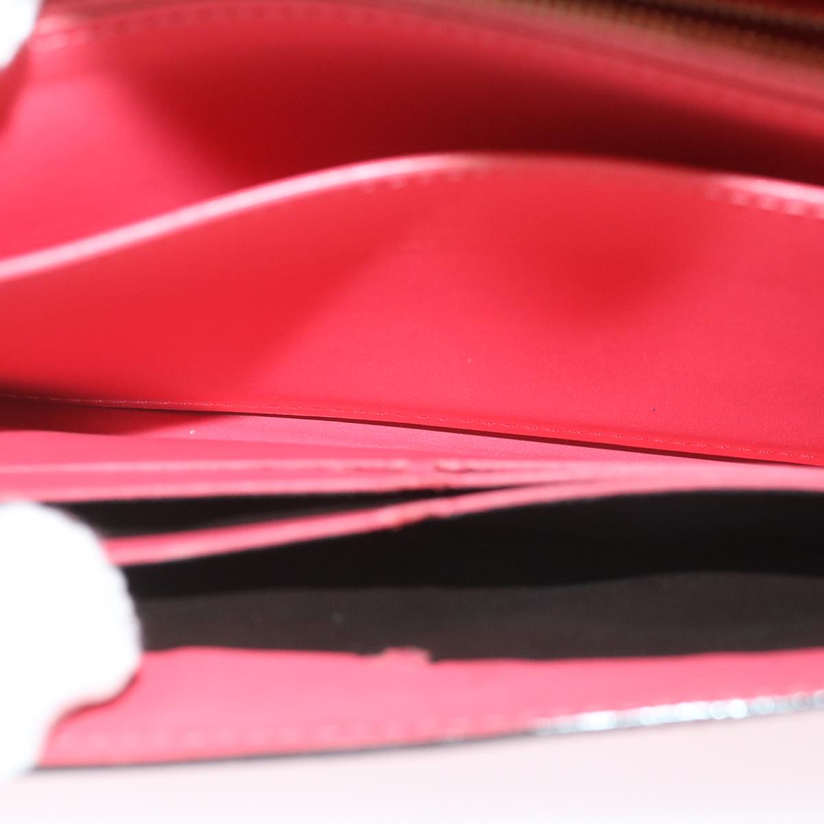 Louis Vuitton Portefeuille Sarah Pink Patent Leather Wallet  (Pre-Owned)