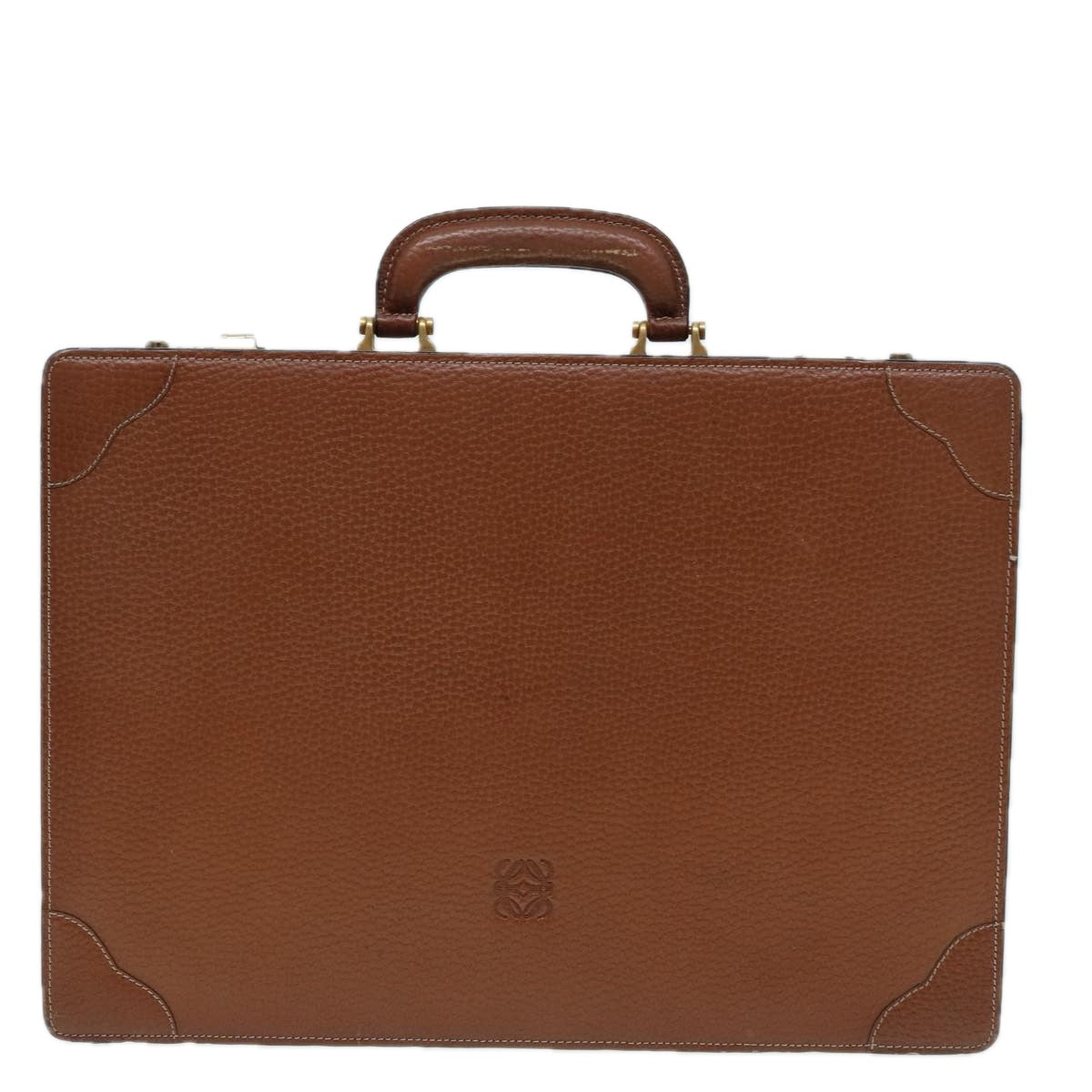 Loewe Brown Leather Travel Bag (Pre-Owned)