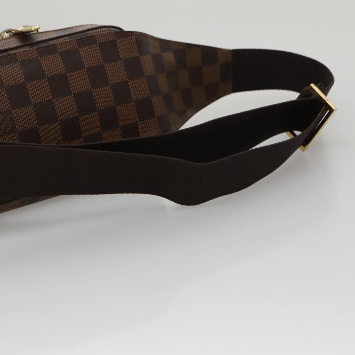 Louis Vuitton Geronimos Brown Canvas Shoulder Bag (Pre-Owned)